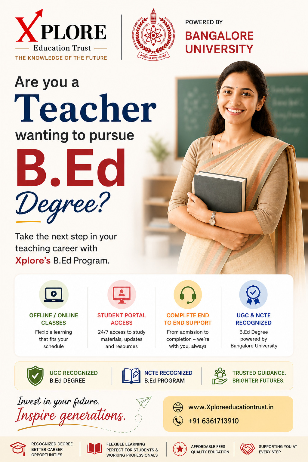 Xplore Education Trust programme poster 10